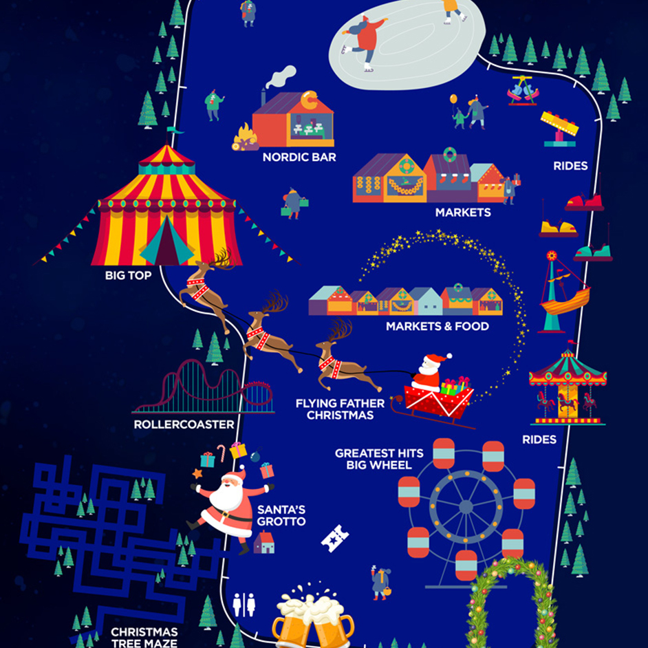 The Great Christmas Carnival Map & Instagram Tips